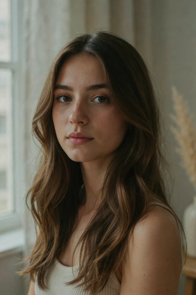 23 Low-Maintenance Butterfly Layers for Long Hair Butterfly Layers for Round Face Shapes