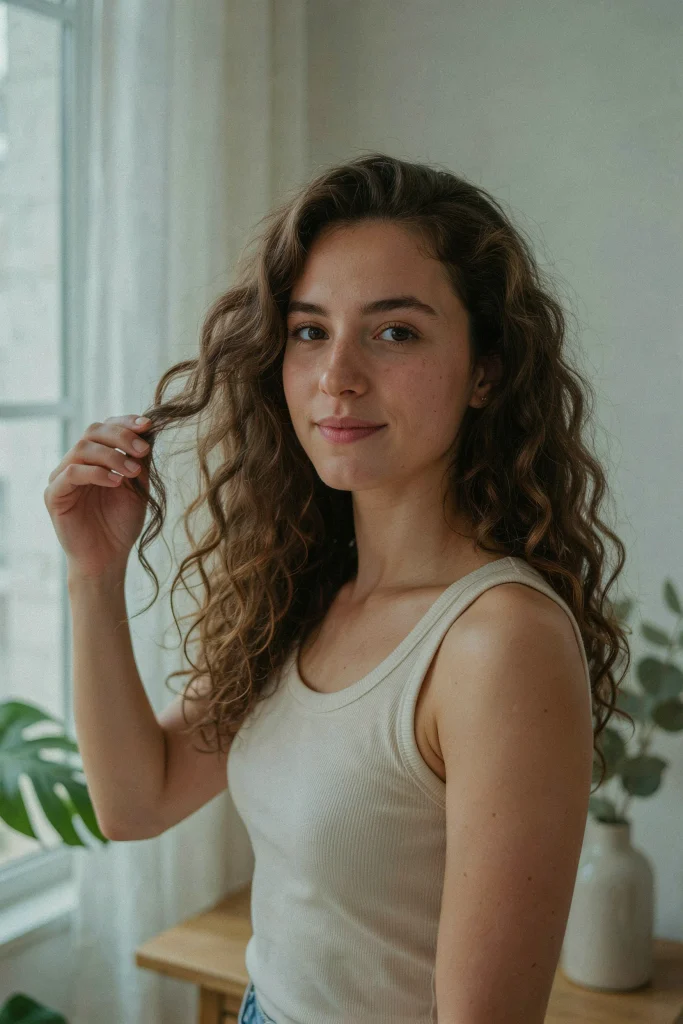 23 Low-Maintenance Butterfly Layers for Long Hair Butterfly Layers for Wavy-to-Curly Hair
