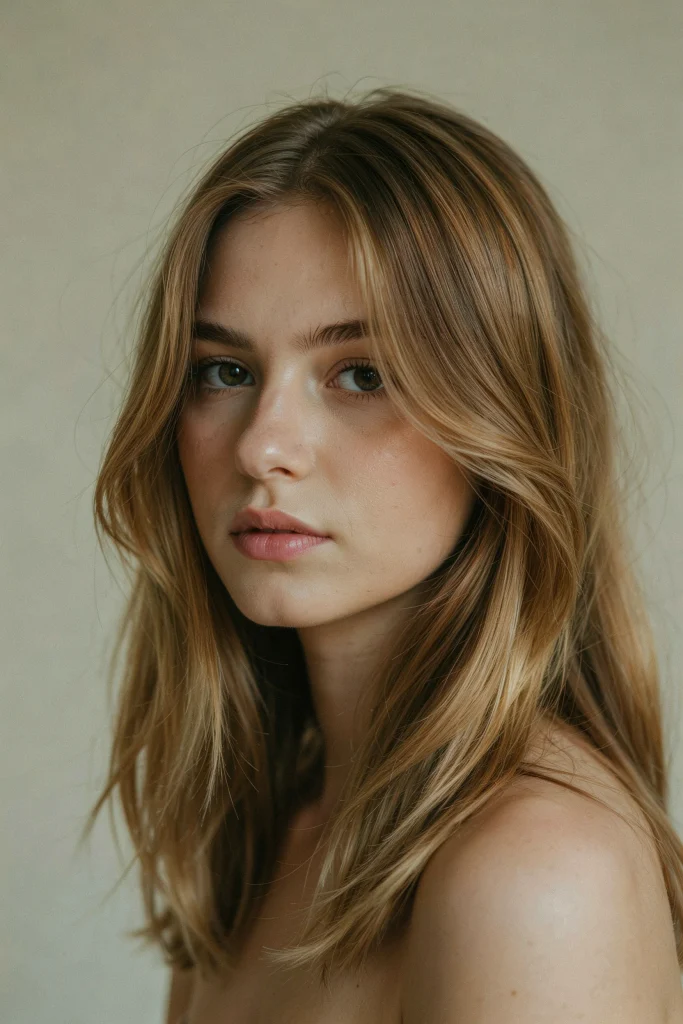 23 Low-Maintenance Butterfly Layers for Long Hair Butterfly Layers with Balayage