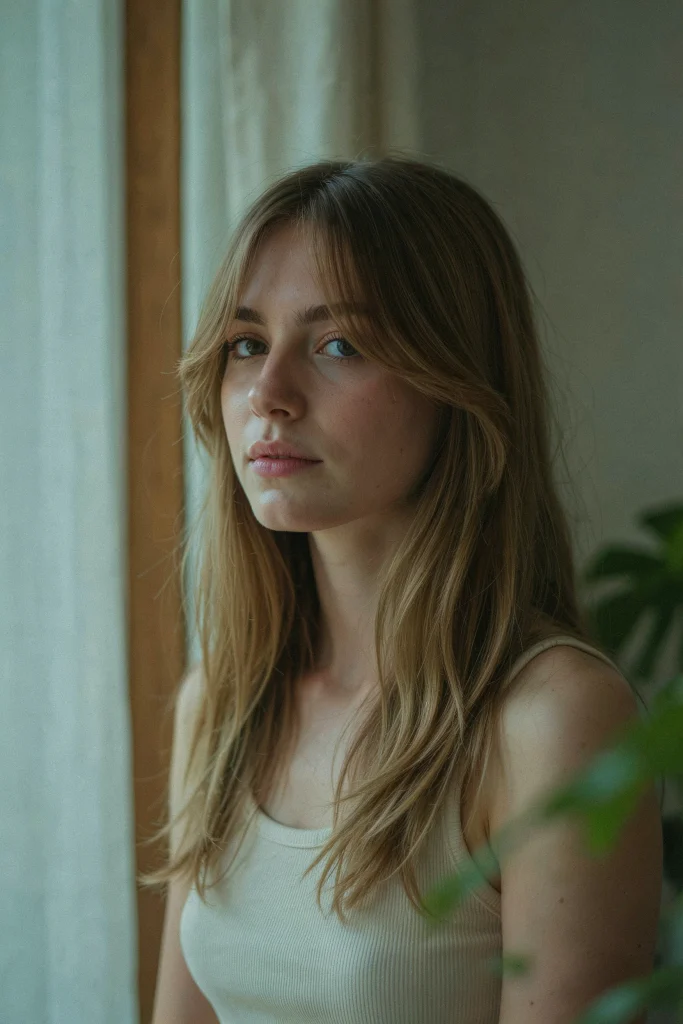 23 Low-Maintenance Butterfly Layers for Long Hair Butterfly Layers with Long Bangs