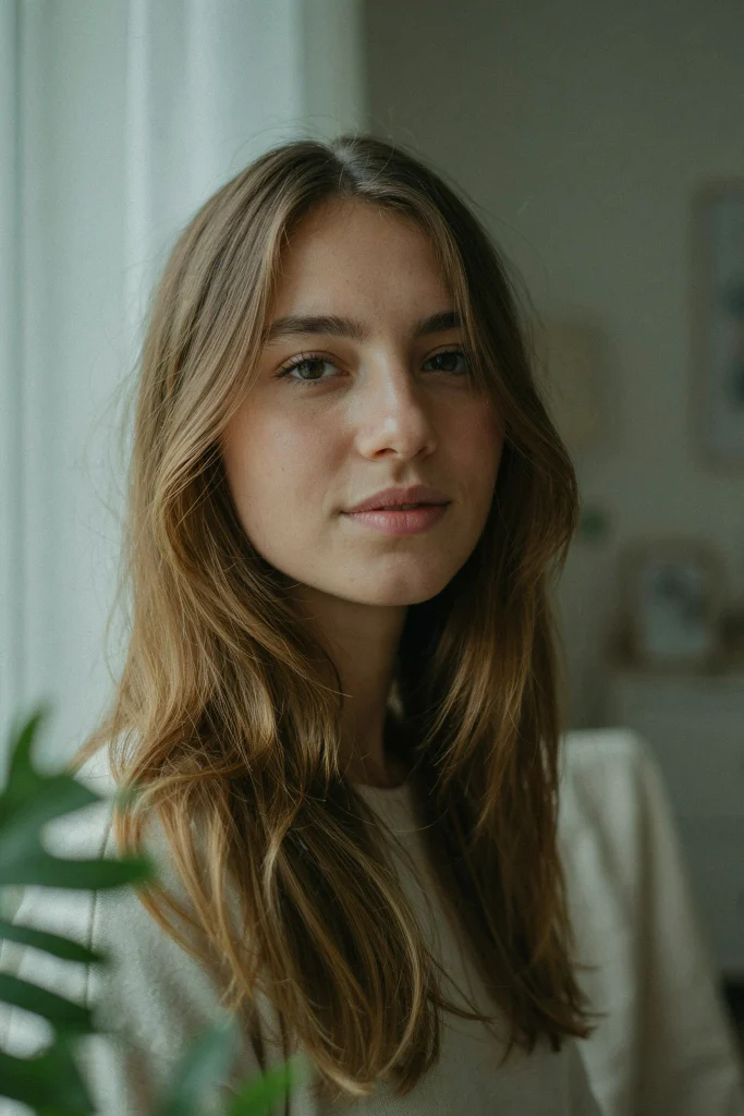 23 Low-Maintenance Butterfly Layers for Long Hair Long Butterfly Layers with Soft Waves and Highlights