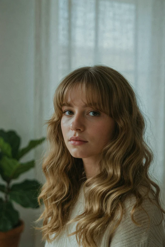 Blowout with Bangs