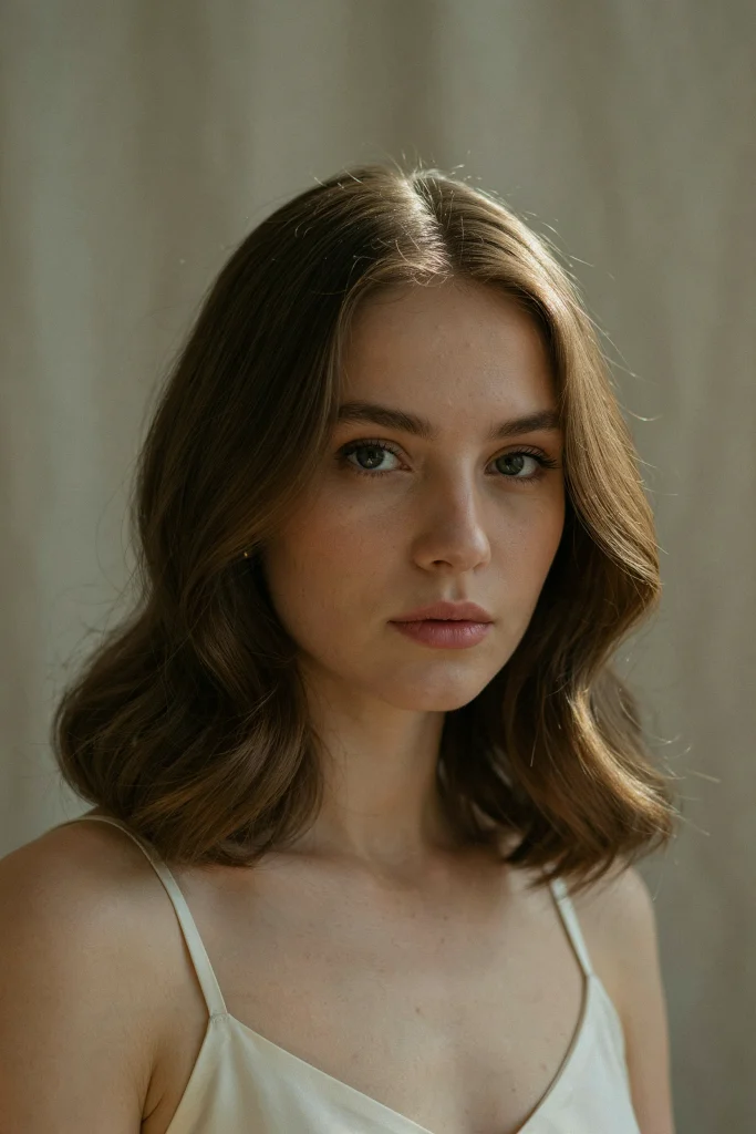  Blowout with Center Part