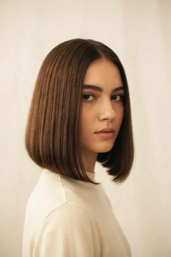 22 Blunt Bob Styles That Are Fresh & Modern blunt bob with face framing layers