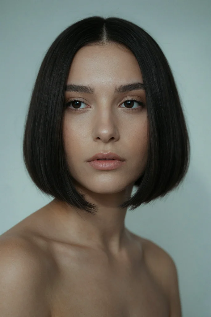 Blunt Cloud Bob with Soft Ends