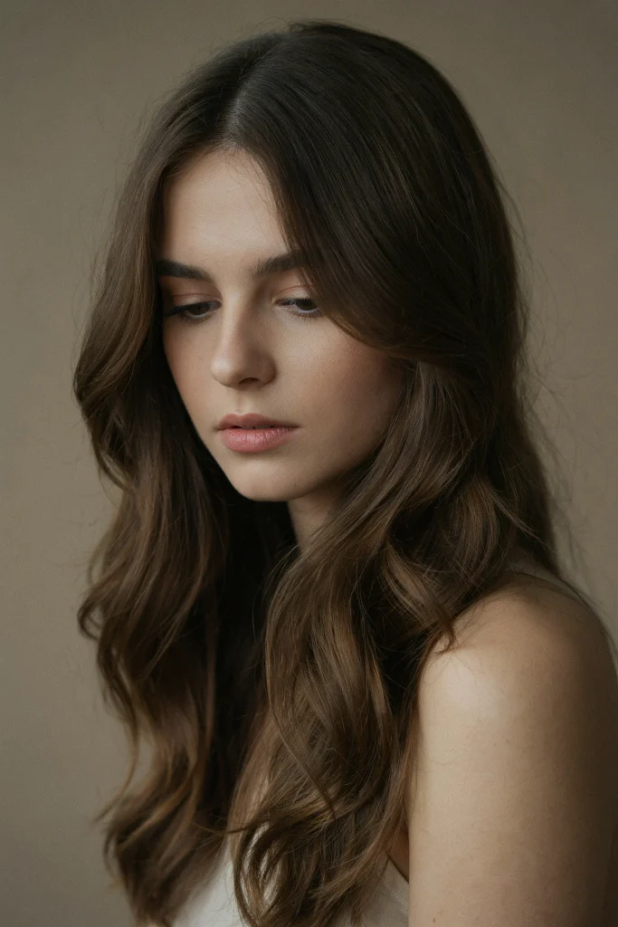 25 Long Butterfly Layers for Effortless Volume Brunette Butterfly Layers