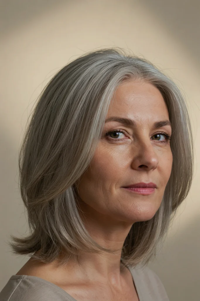 24 Butterfly Haircut Ideas Everyone Is Trying butterfly haircut for gray hair