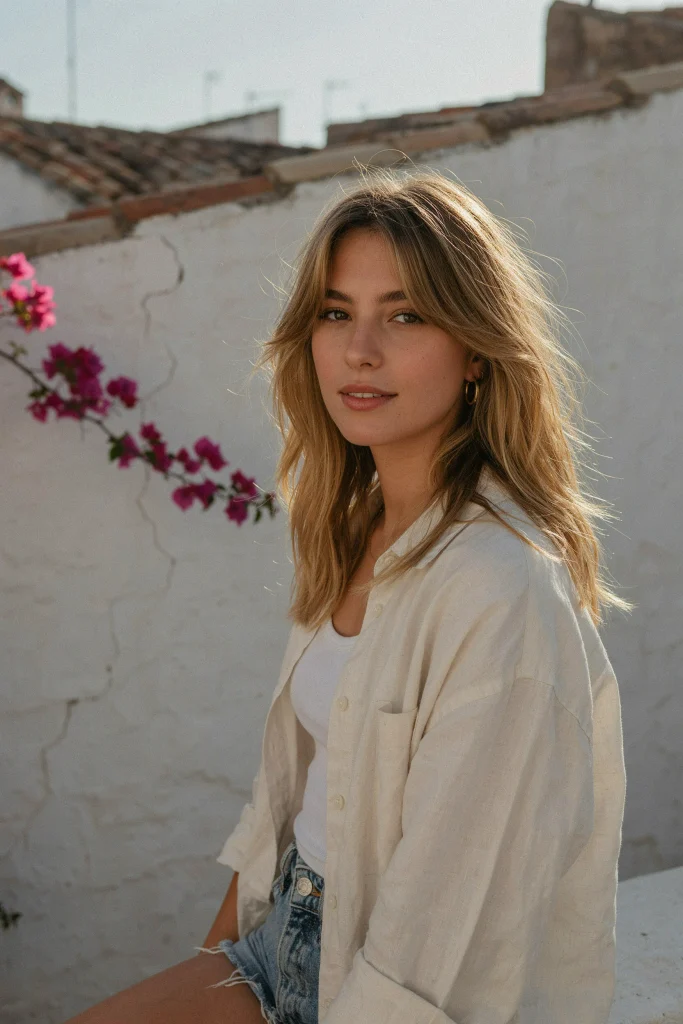 24 Butterfly Haircut Ideas Everyone Is Trying butterfly haircut with beachy texture