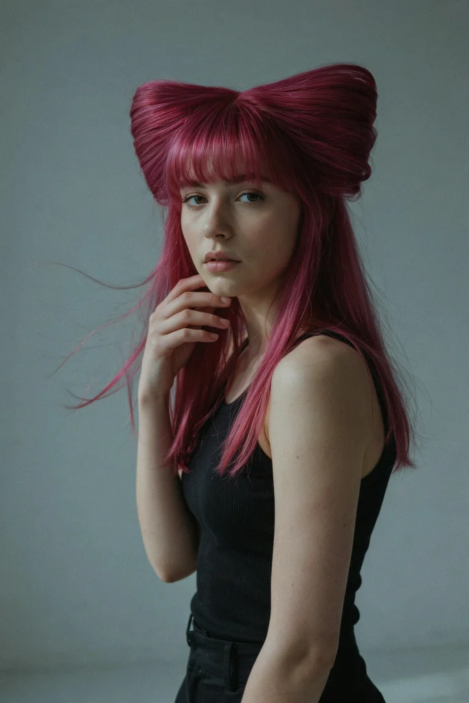 24 Butterfly Haircut Ideas Everyone Is Trying butterfly haircut with bold color