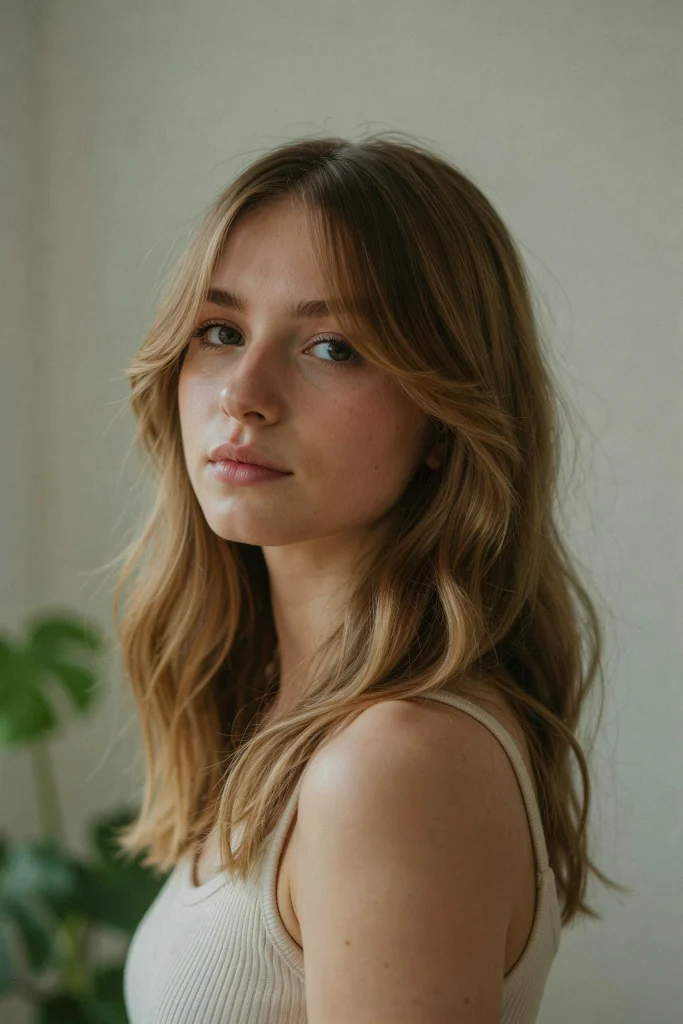 24 Butterfly Haircut Ideas Everyone Is Trying butterfly haircut with side swept bangs