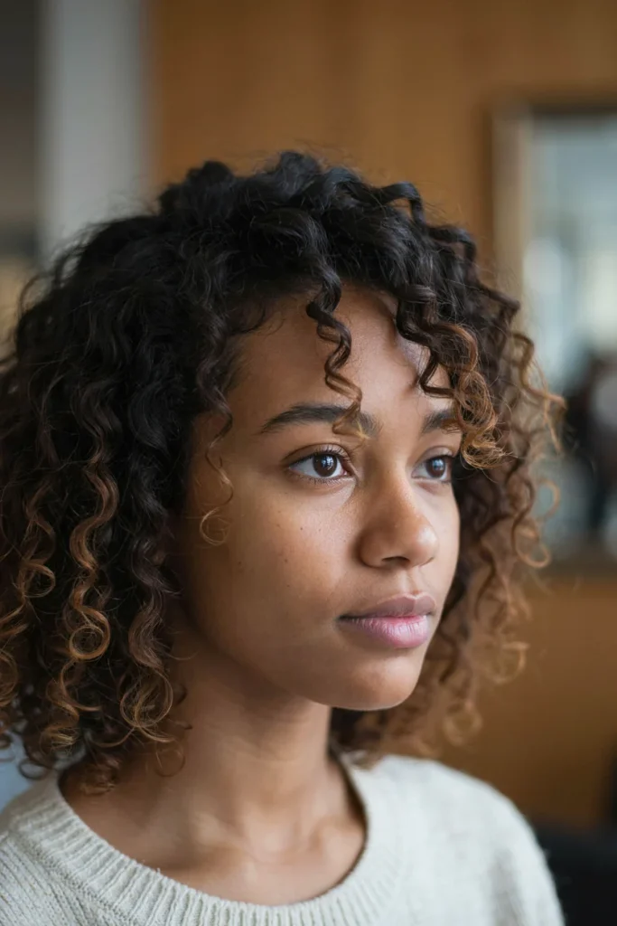  Butterfly Layers on Natural Hair