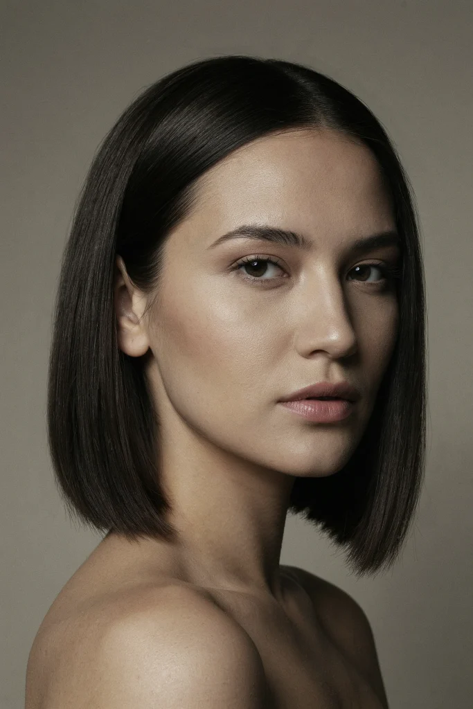  Classic Blunt Italian Bob