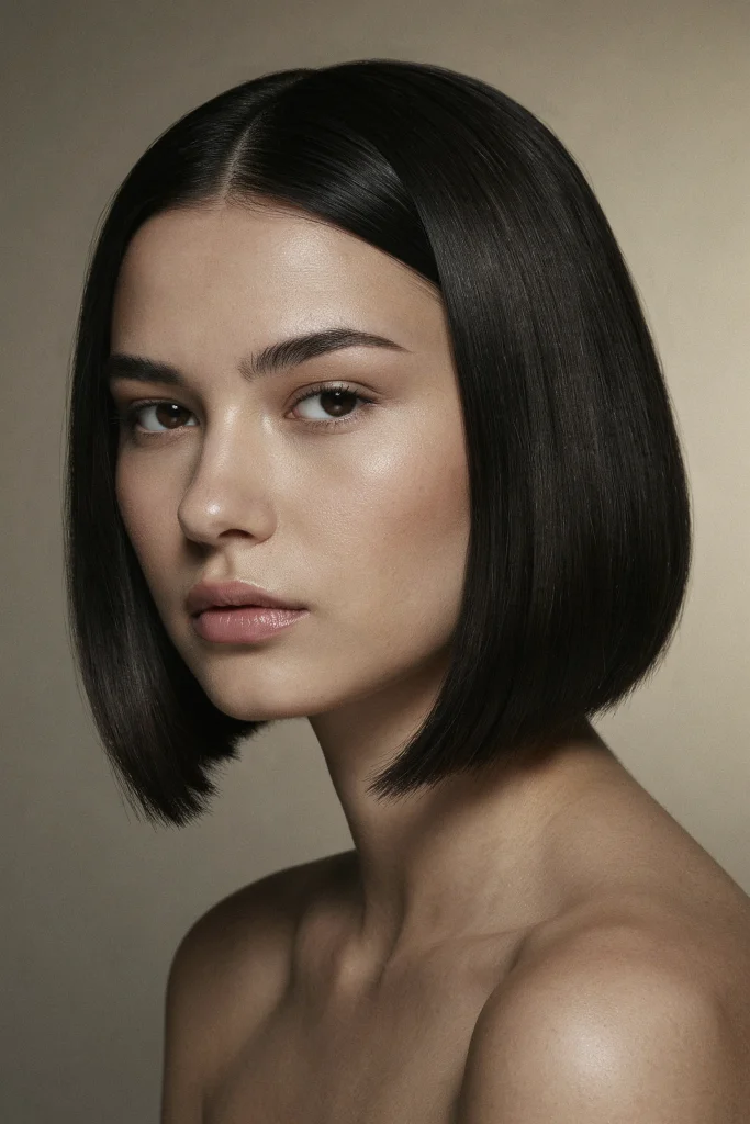 Classic Precision Bob with Blunt Ends