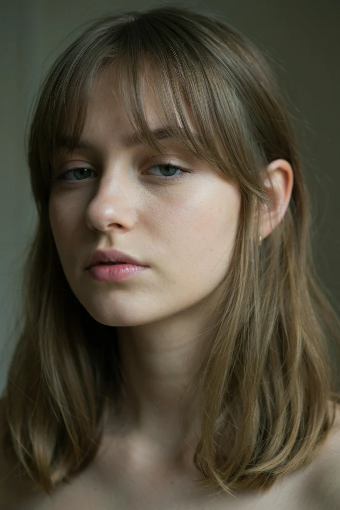 Classic Soft Wispy Butterfly Bangs