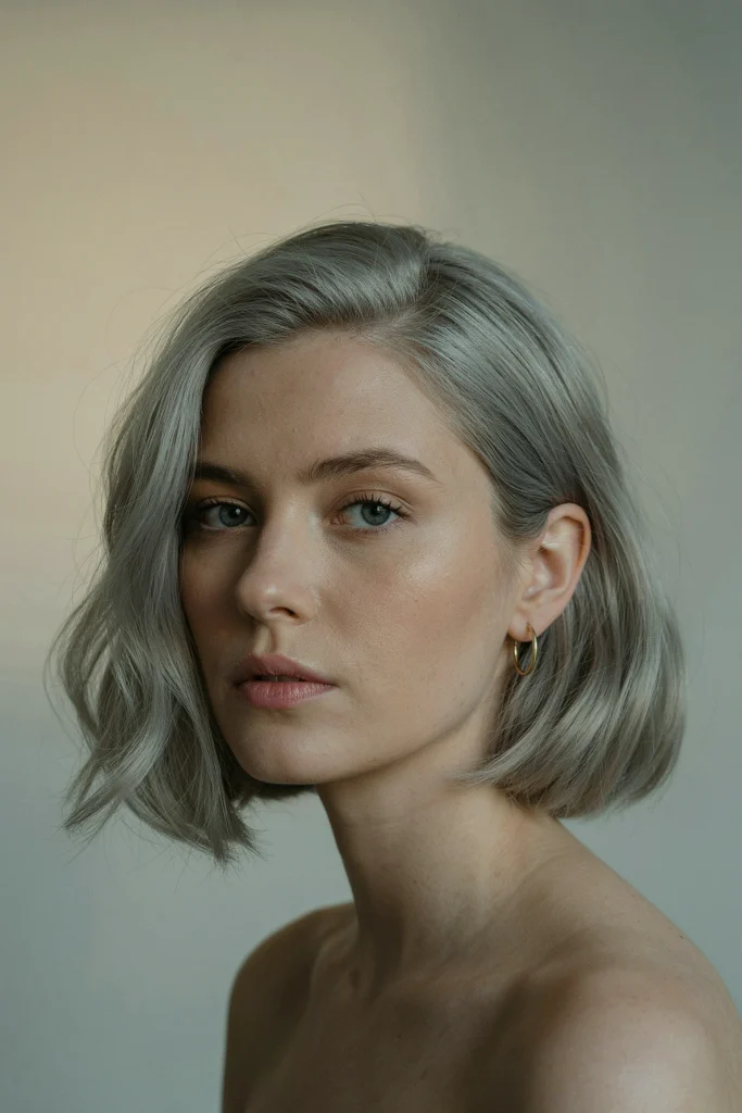 Cloud Bob for Gray Hair