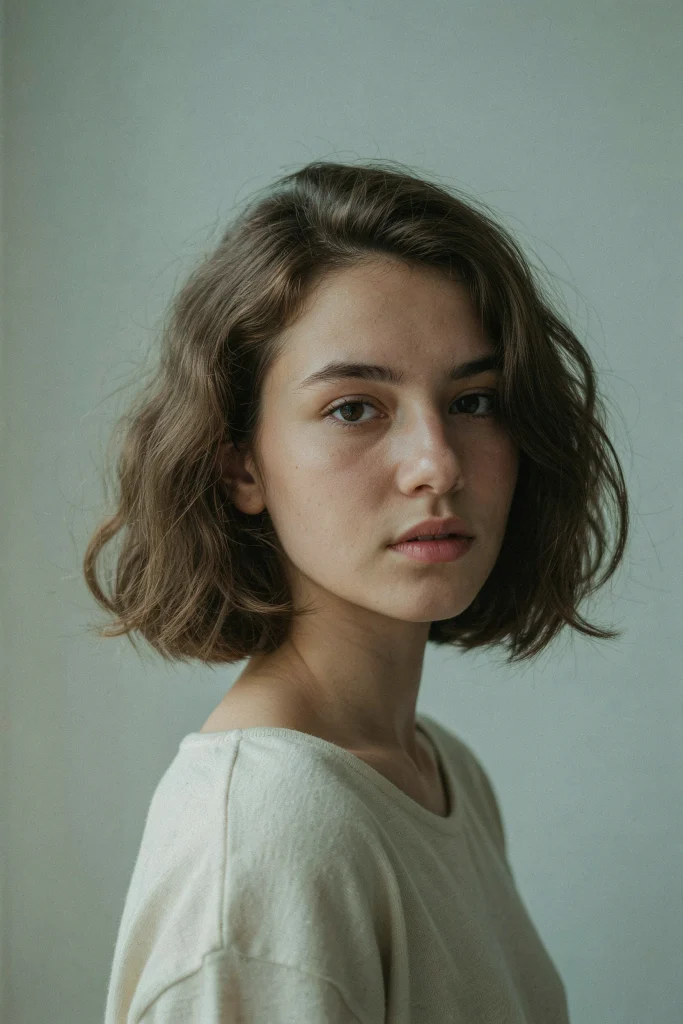 Cloud Bob for Round Faces