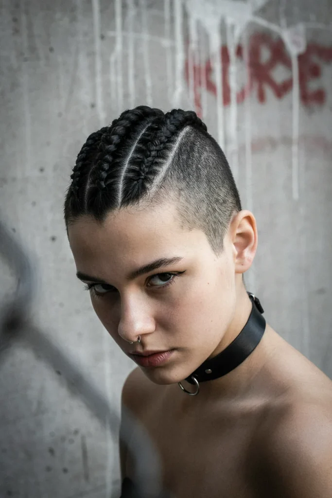  Corset Braid Mohawk