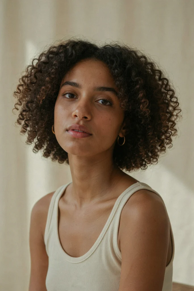 Curly Cloud Bob for Natural Texture