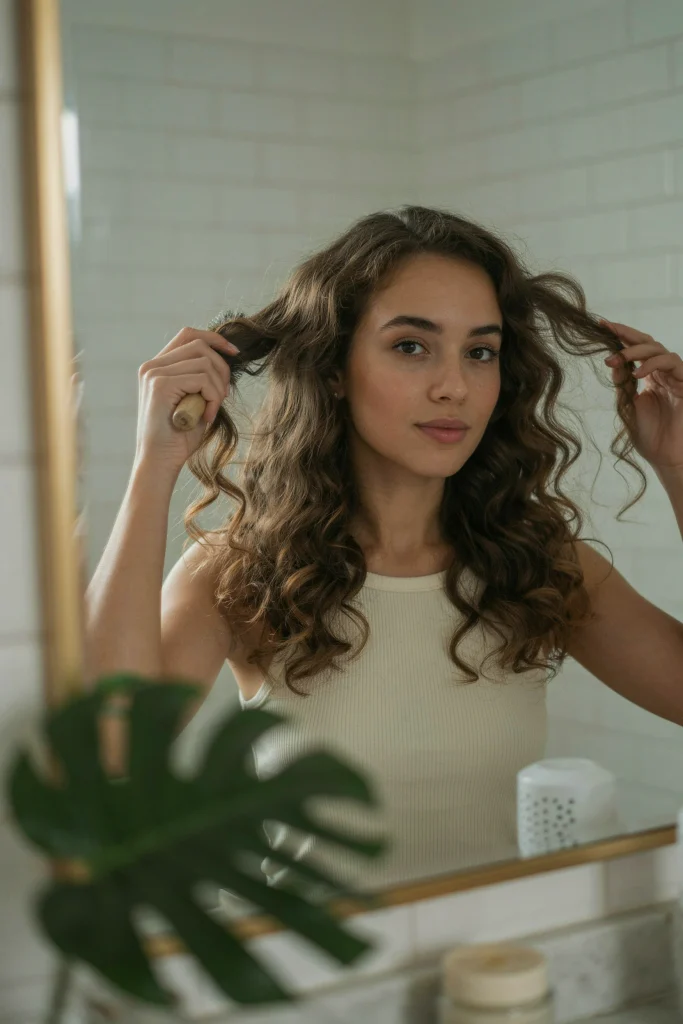  Curly Hair Blowout Technique