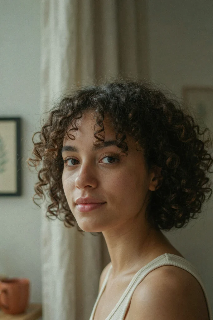 Grown-Out Crop for Curly Hair