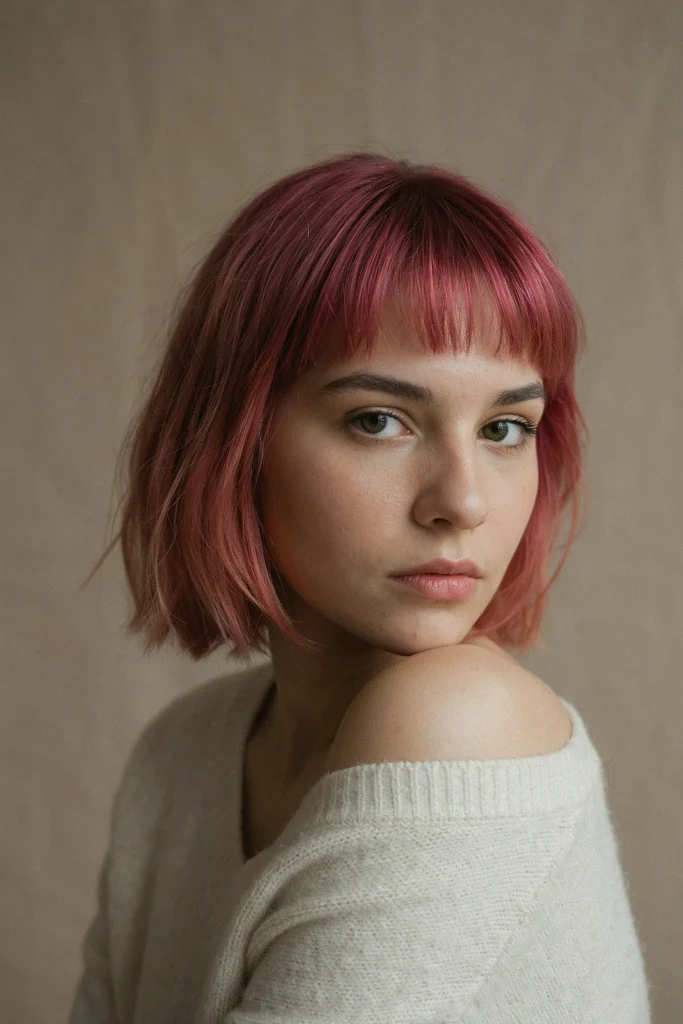  Grown-Out Crop with Bold Color