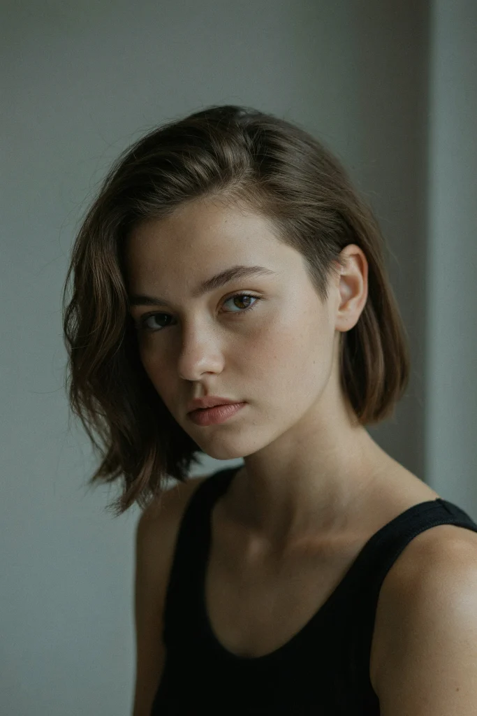 Grown-Out Crop with Deep Side Part