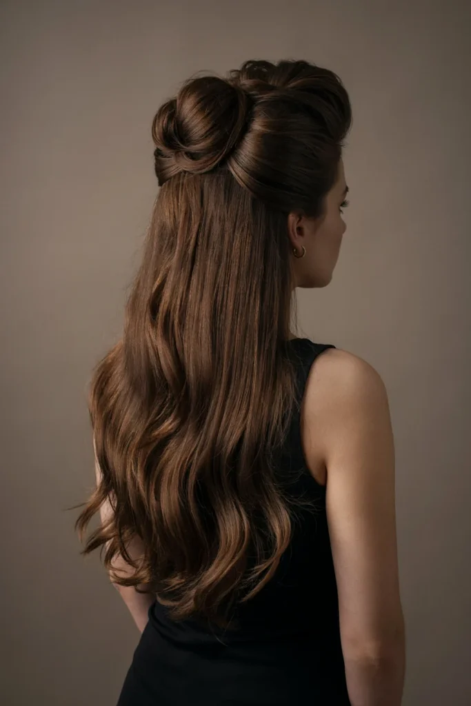 23 Open Hairstyles for a Cute Everyday Look High-Volume Crown with Flowing Length