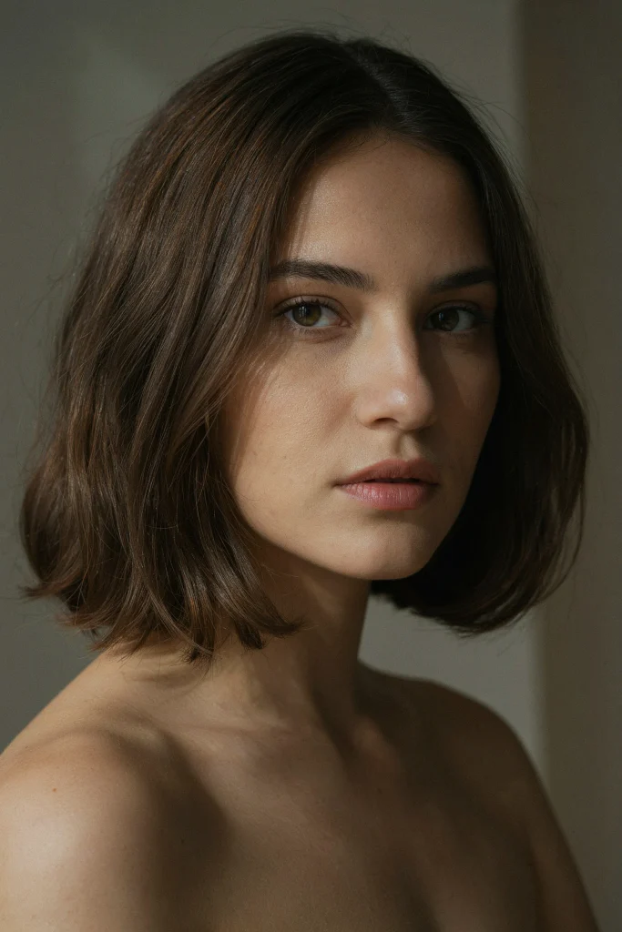 Italian Bob with Face-Framing Layers