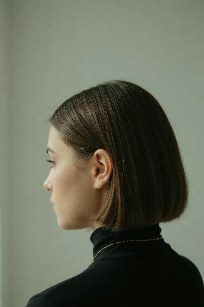  Italian Bob with Undercut Detail