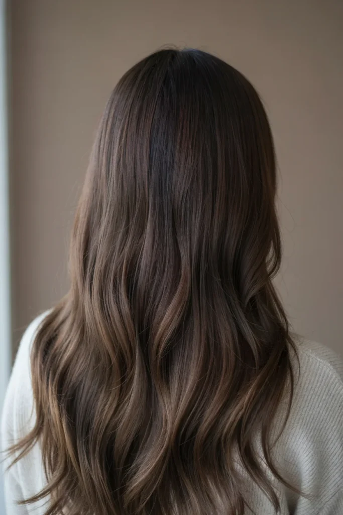  Long Butterfly Layers with Face-Framing Curls