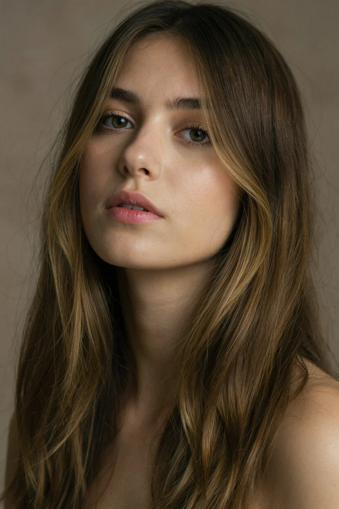 25 Long Layers with Curtain Bangs to Copy Now Long Layers with Curtain Bangs and Face-Framing Highlights