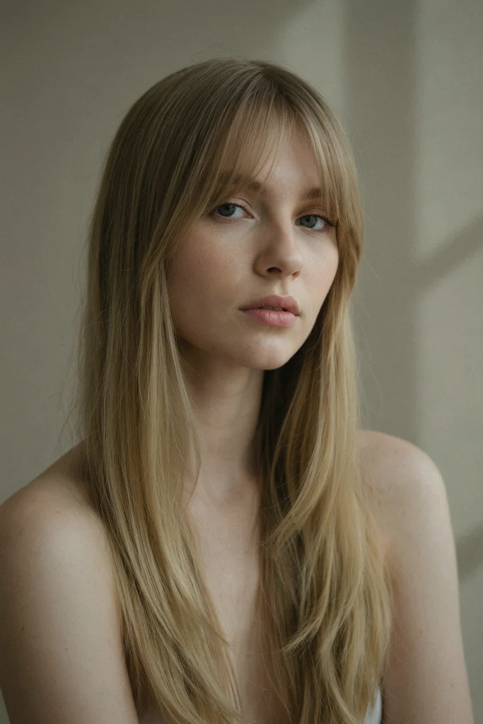 25 Long Layers with Curtain Bangs to Copy Now Long Layers with Curtain Bangs on Fine Hair