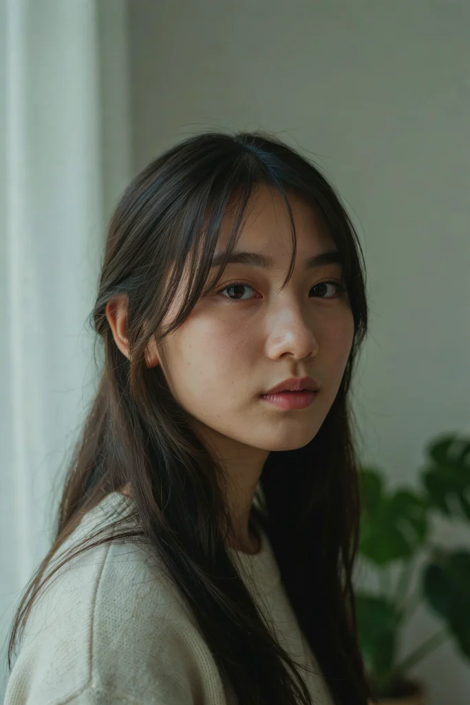 21 Wispy Butterfly Bangs That Frame Your Face Long Wispy Butterfly Bangs