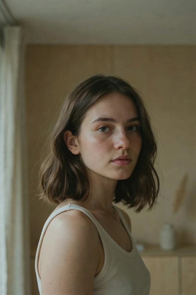 low maintenance collarbone lob