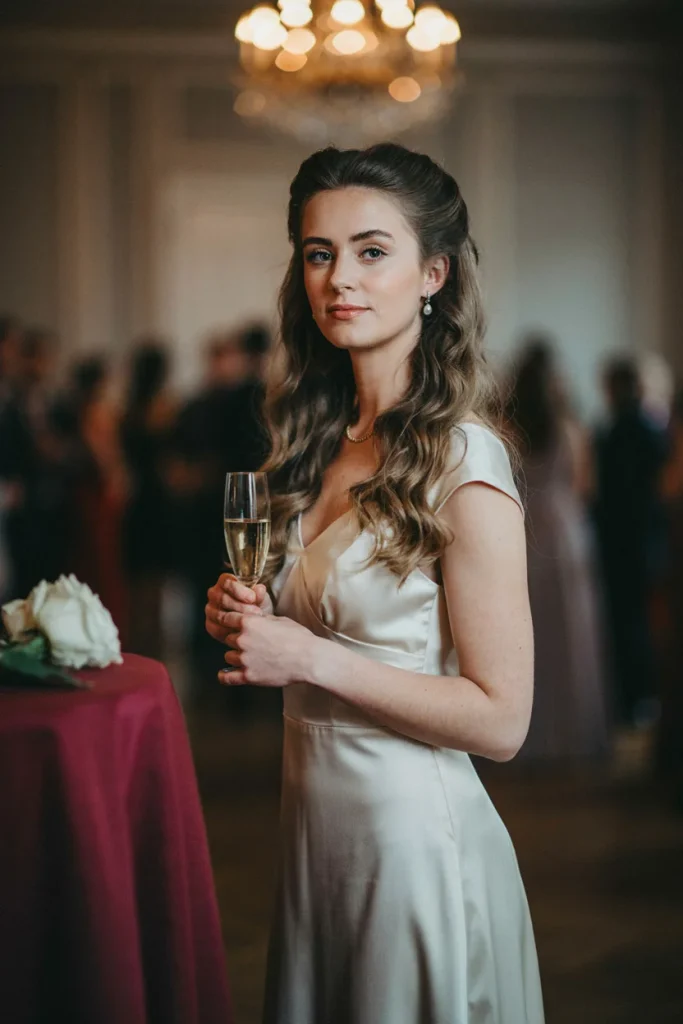 open hair for special occasions