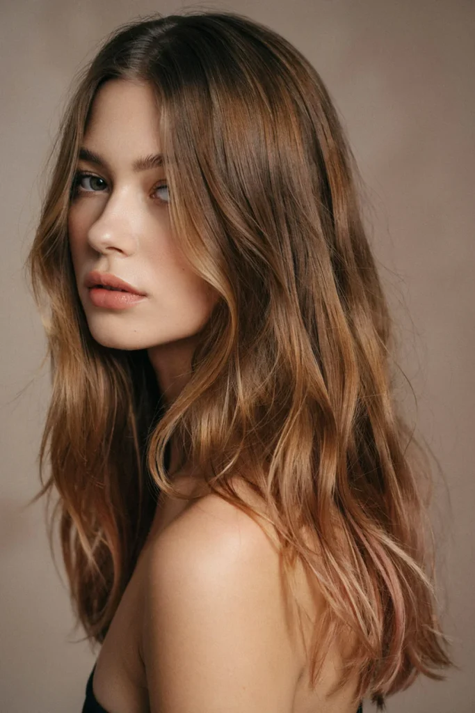  Open Hair with Vibrant Color Dimension