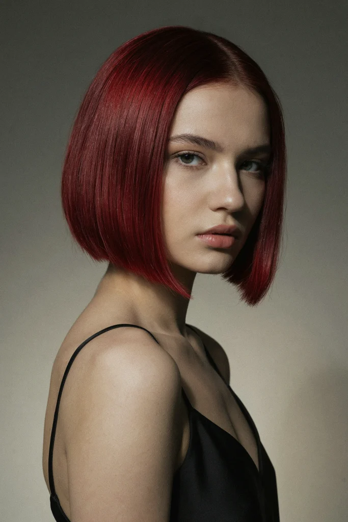 Precision Bob with Bold Color