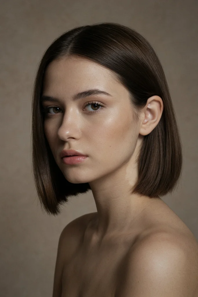 Precision Bob with Undercut Nape