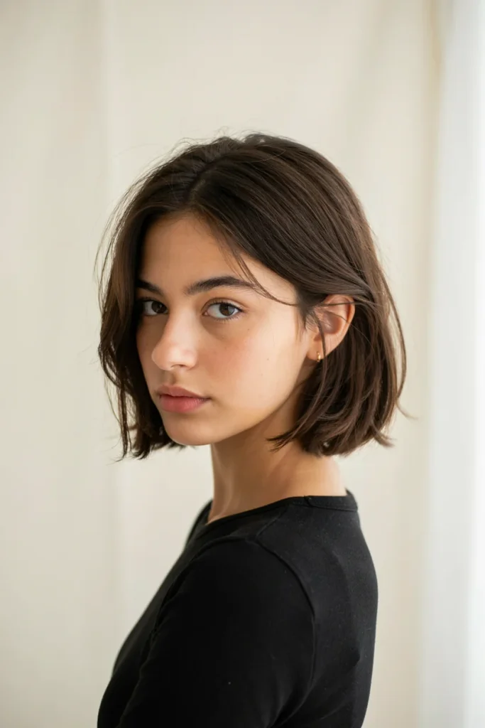 short layered cut for fine hair