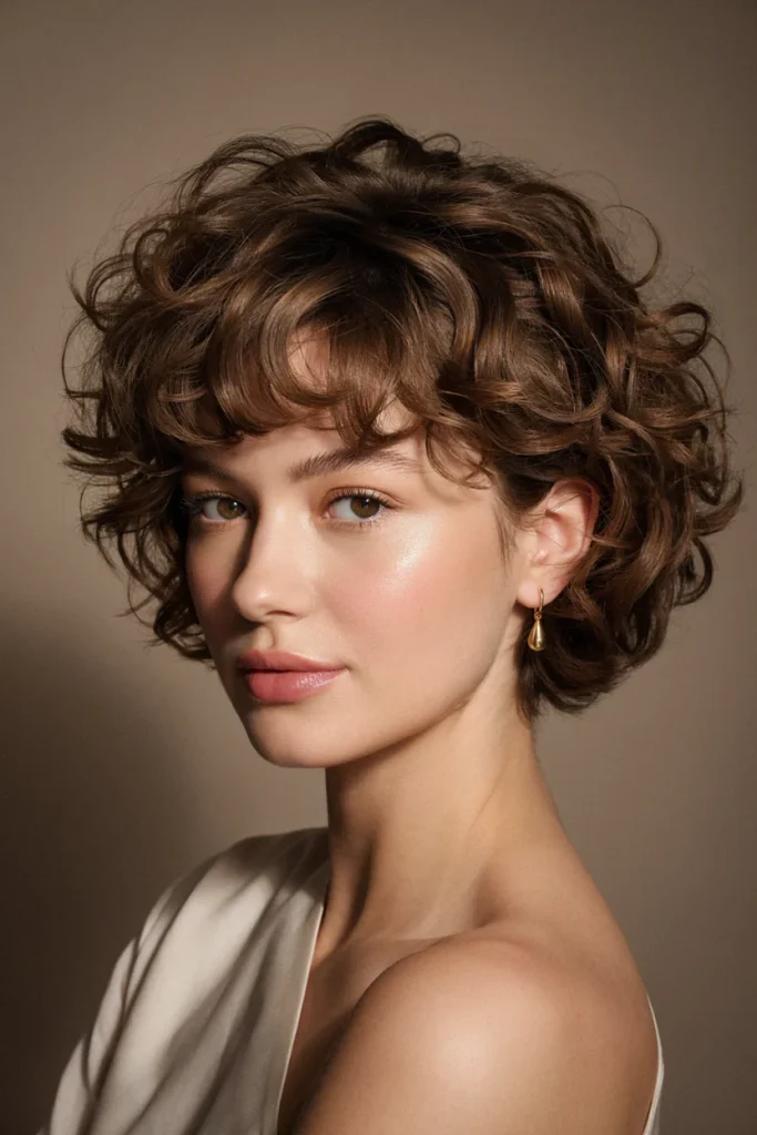 short layered cut for special occasions
