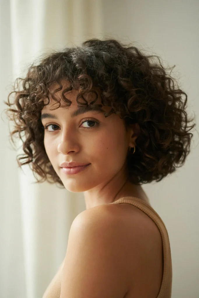 20 Soft Box Bob Haircuts for a Chic Refresh soft box bob for curly hair