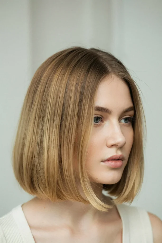 20 Soft Box Bob Haircuts for a Chic Refresh soft box bob with balayage