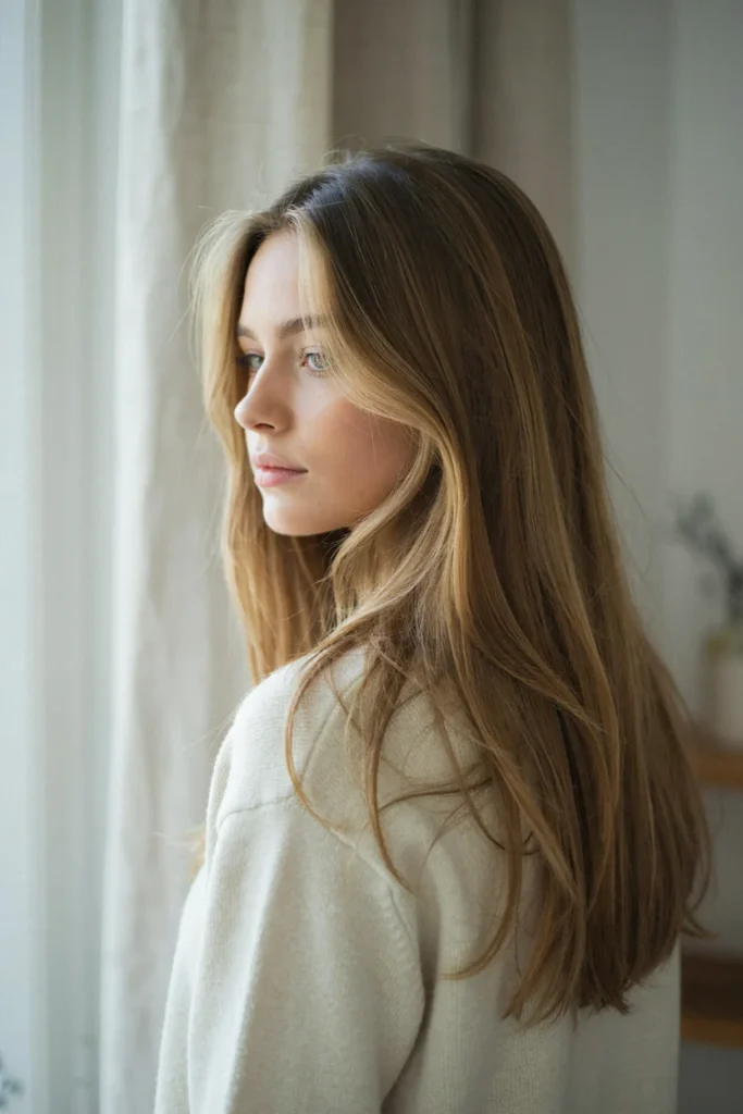  Soft Layered Open Hairstyle