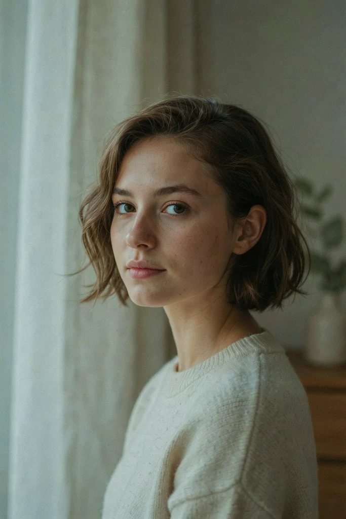  Soft Pixie for Wavy, Fine Texture
