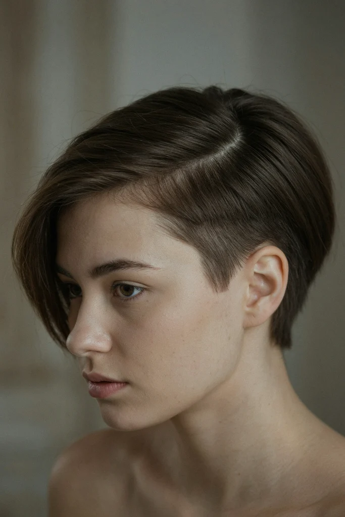  Soft Pixie with Undercut Details