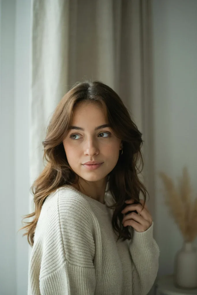 20 Pretty Open Hair Looks for a Soft Glam Vibe Soft Waves with Face-Framing Layers