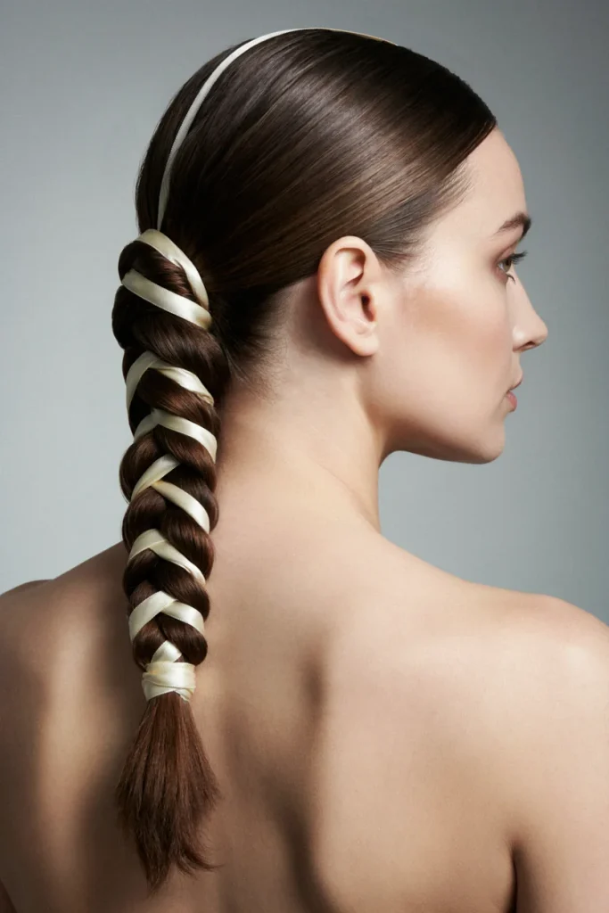 Two-Toned Corset Braid