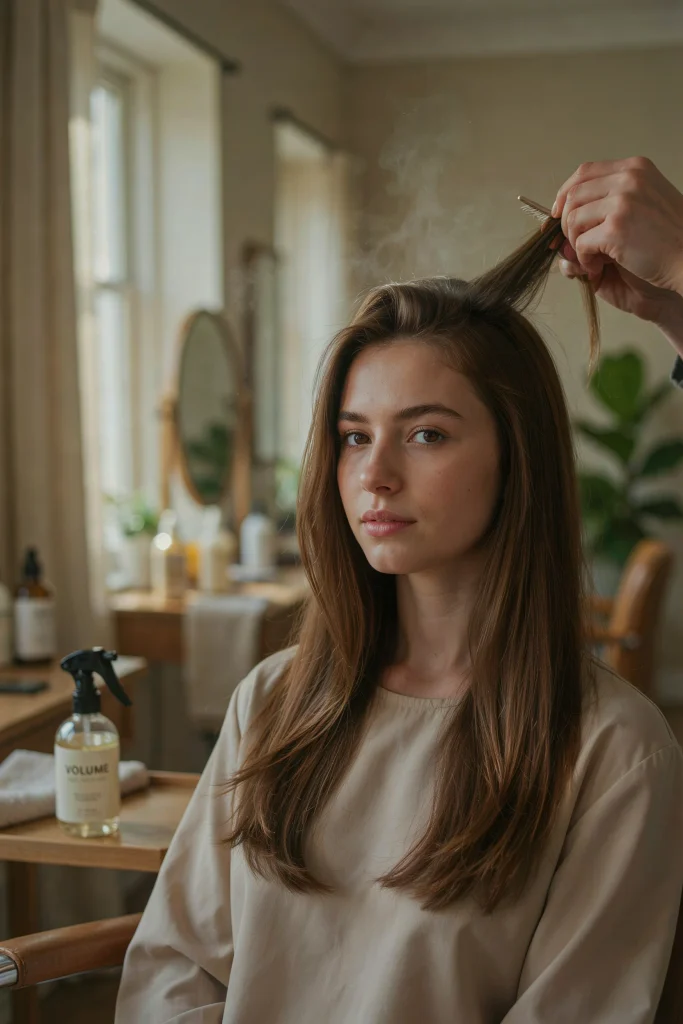 25 U-Cut Hairstyles for Thick, Voluminous Hair u cut with root volume