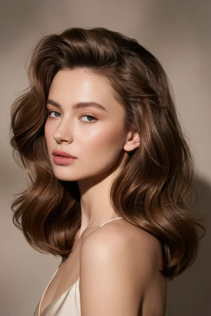23 Open Hairstyles for a Cute Everyday Look Voluminous Blowout Open Hair