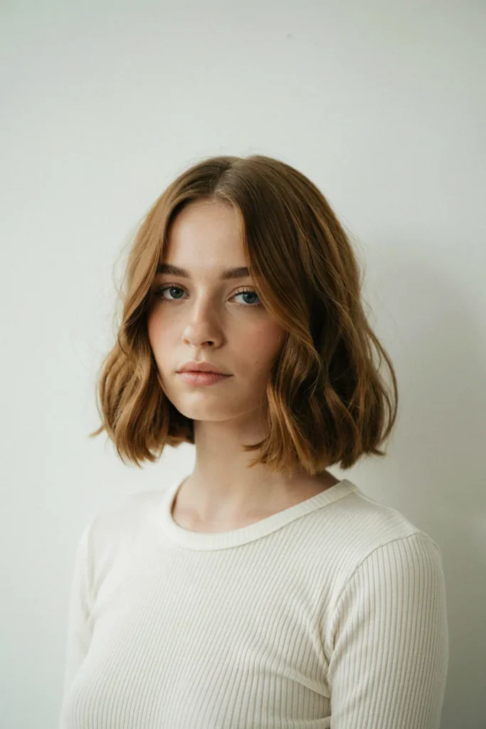 22 Blunt Bob Styles That Are Fresh & Modern wavy blunt bob